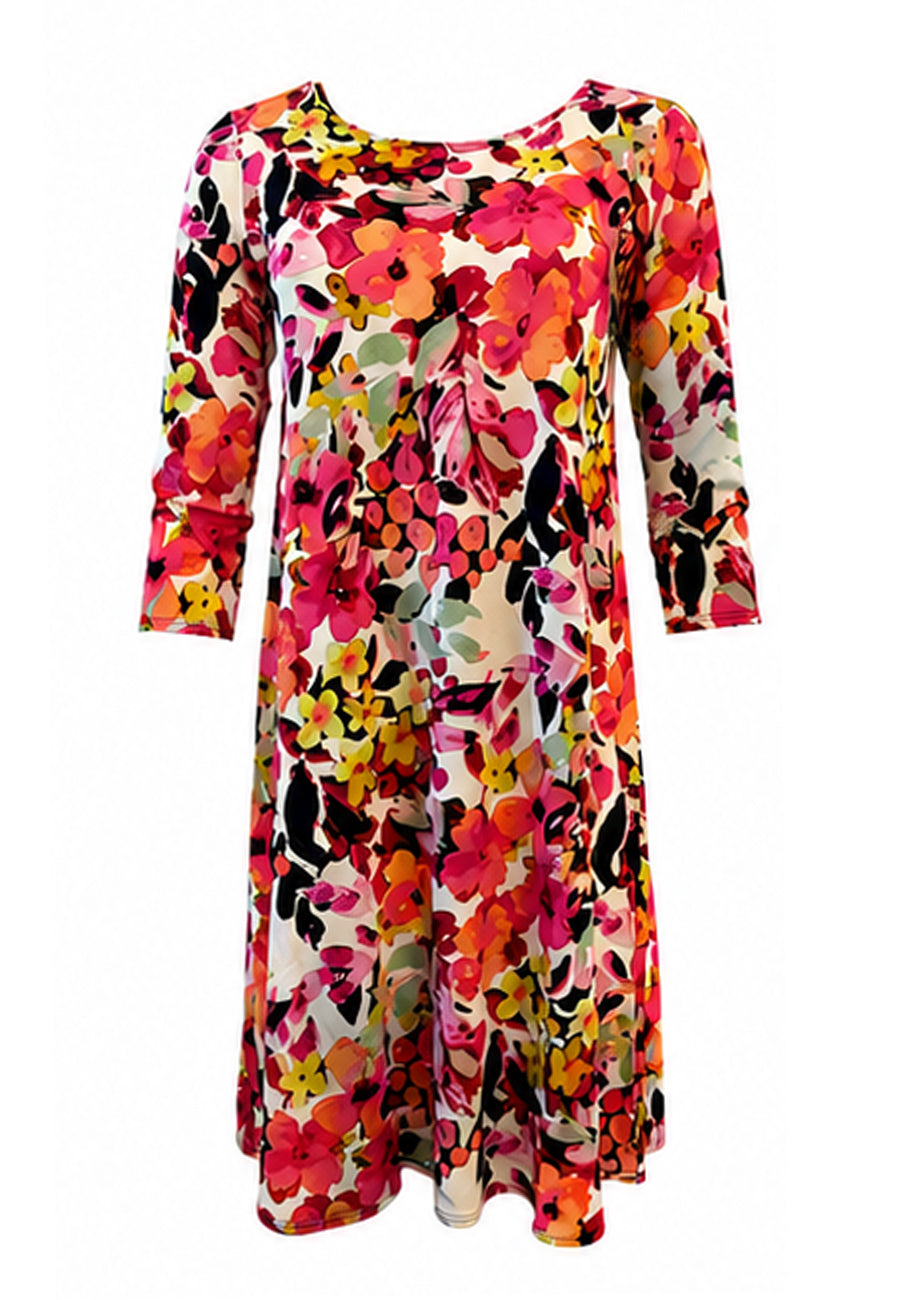 Lexi Dress 3/4 Sleeve
