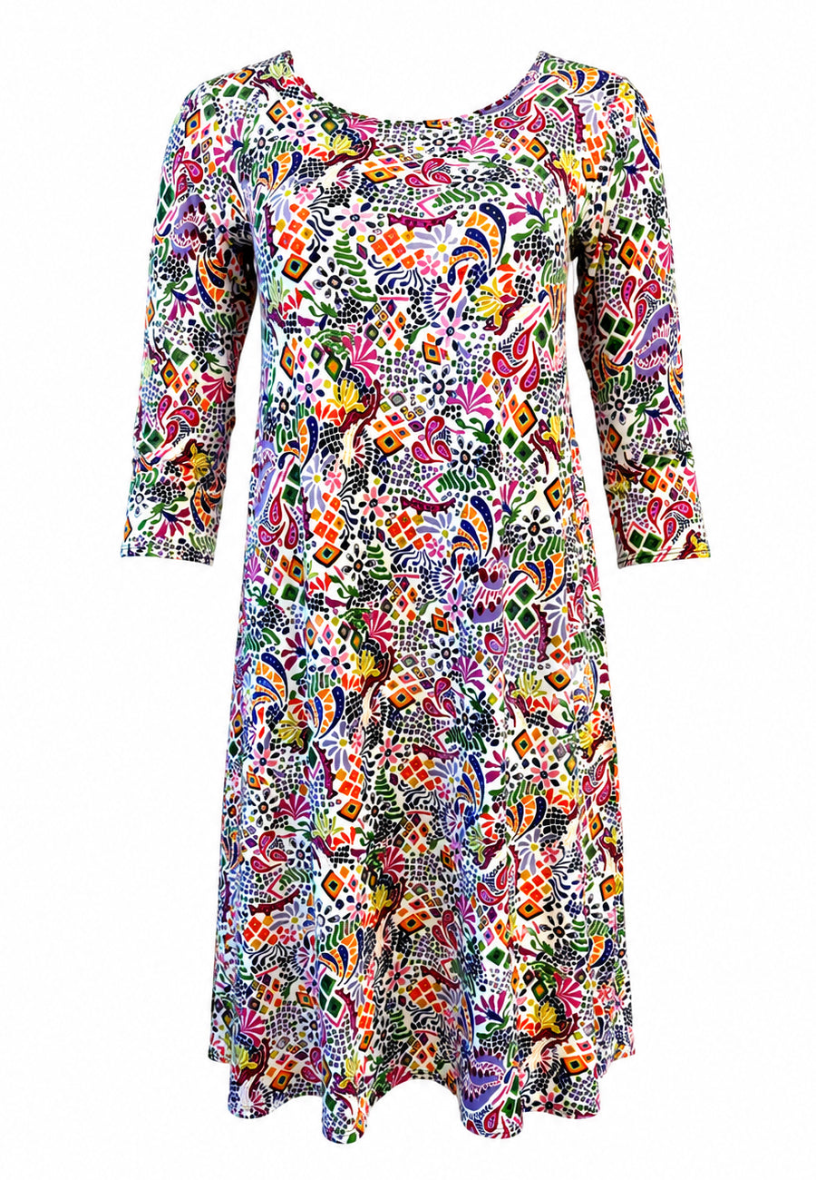 Lexi Dress 3/4 Sleeve