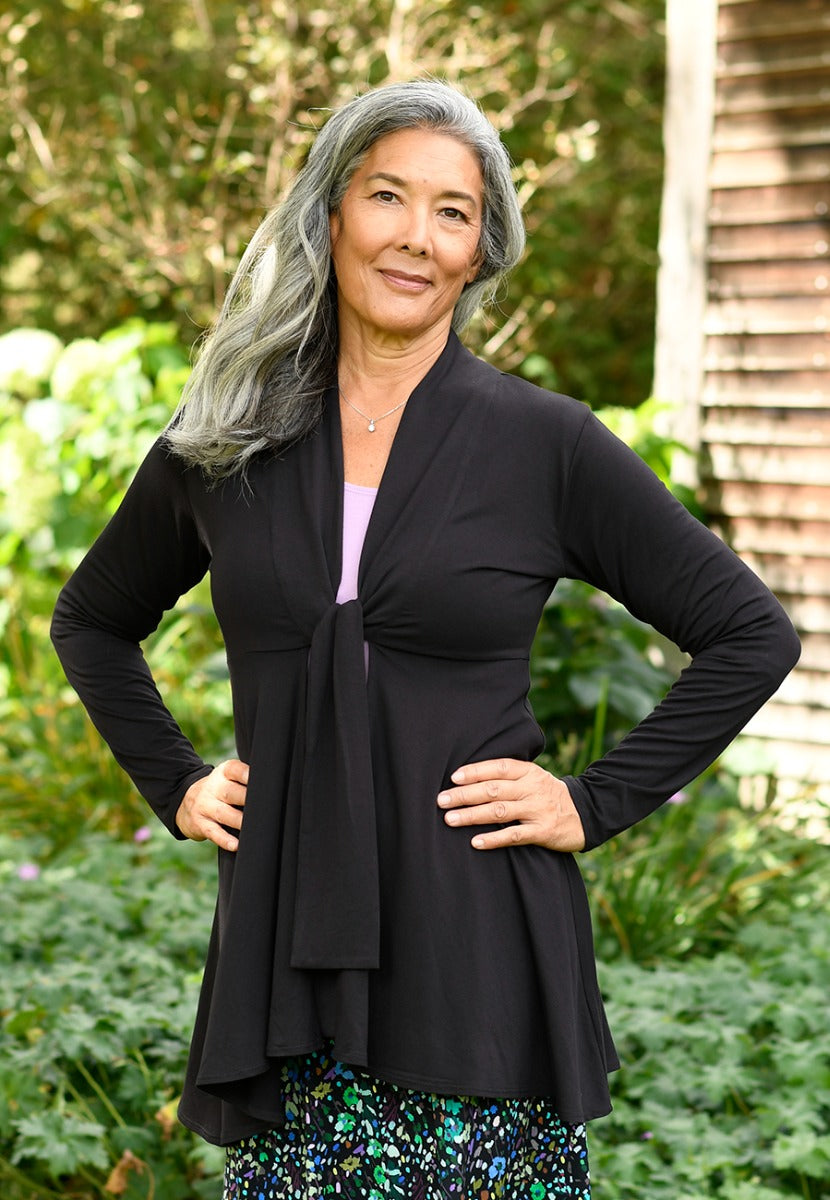Lori Tie Jacket Long Sleeve