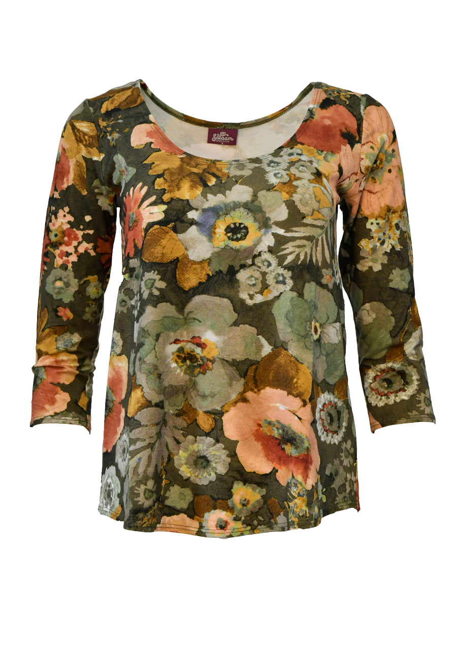Cora Top 3/4 Sleeve SALE!