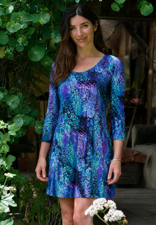 Lucy Dress 3/4 Sleeve