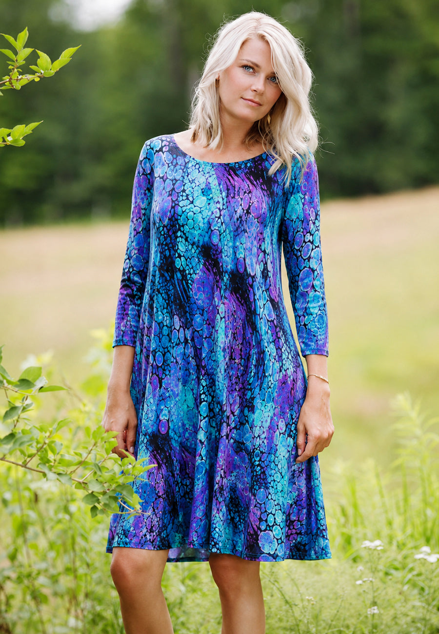 Lexi Dress 3/4 Sleeve