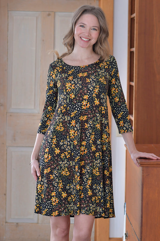 Lexi Dress 3/4 Sleeve