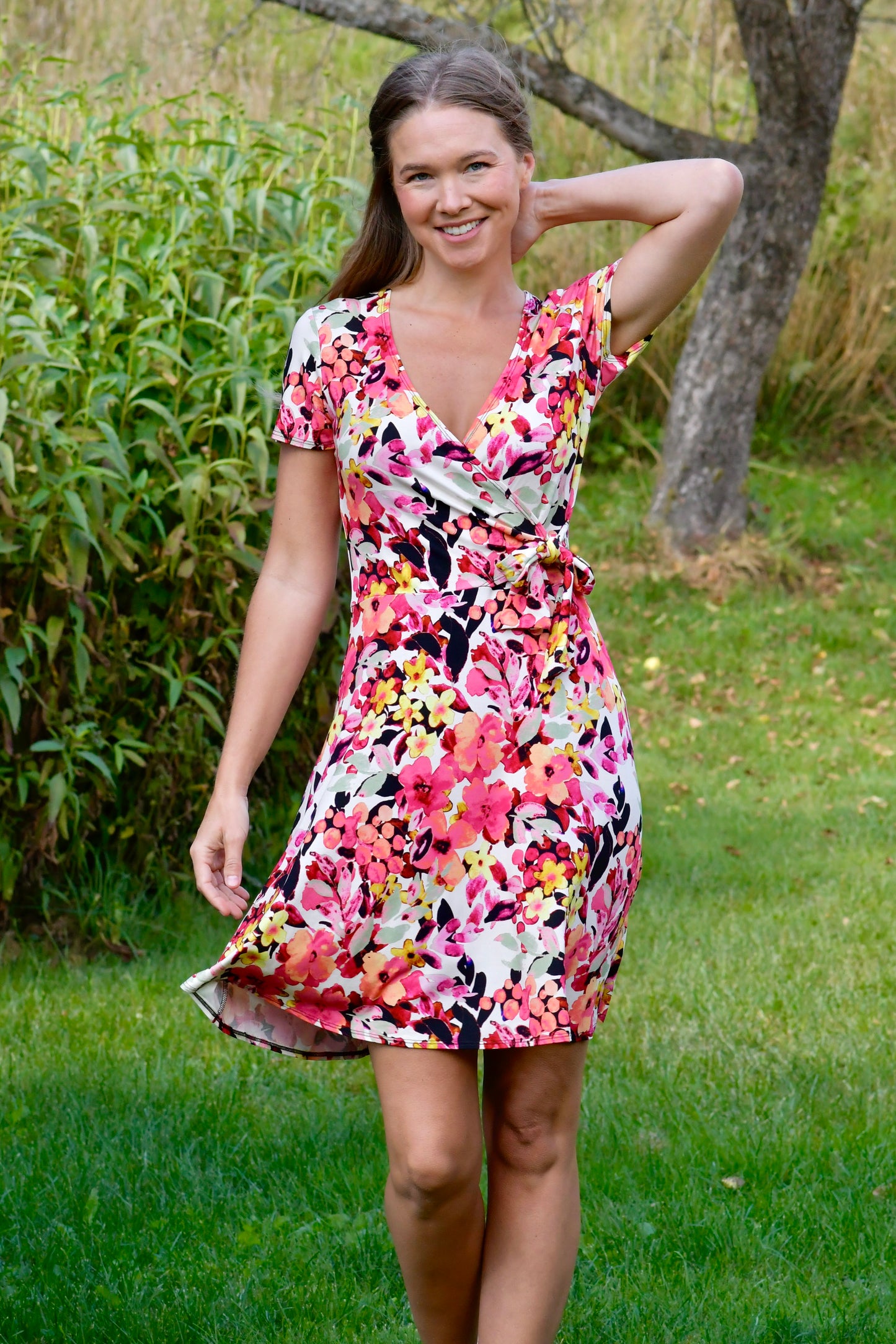 Tayler Dress Cap Sleeve