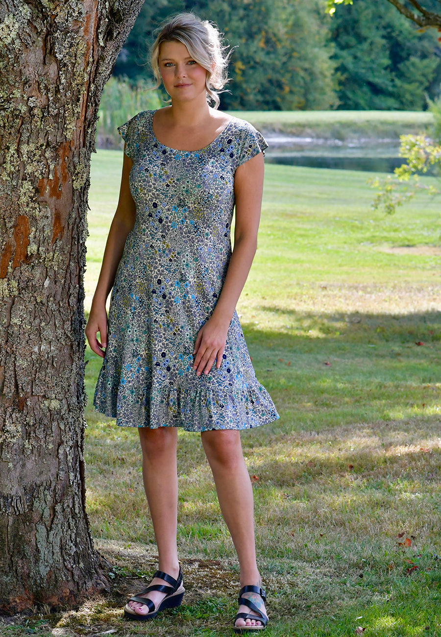 Trisha Dress Cap Sleeve