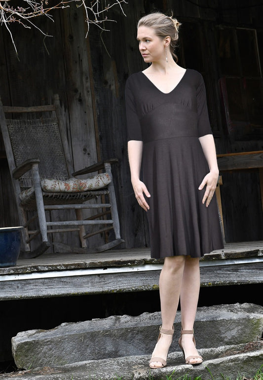 Marilyn Dress 3/4 Sleeve