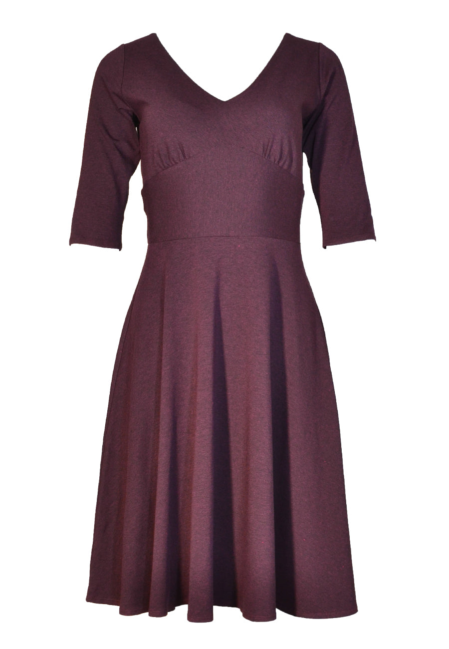 Marilyn Dress 3/4 Sleeve