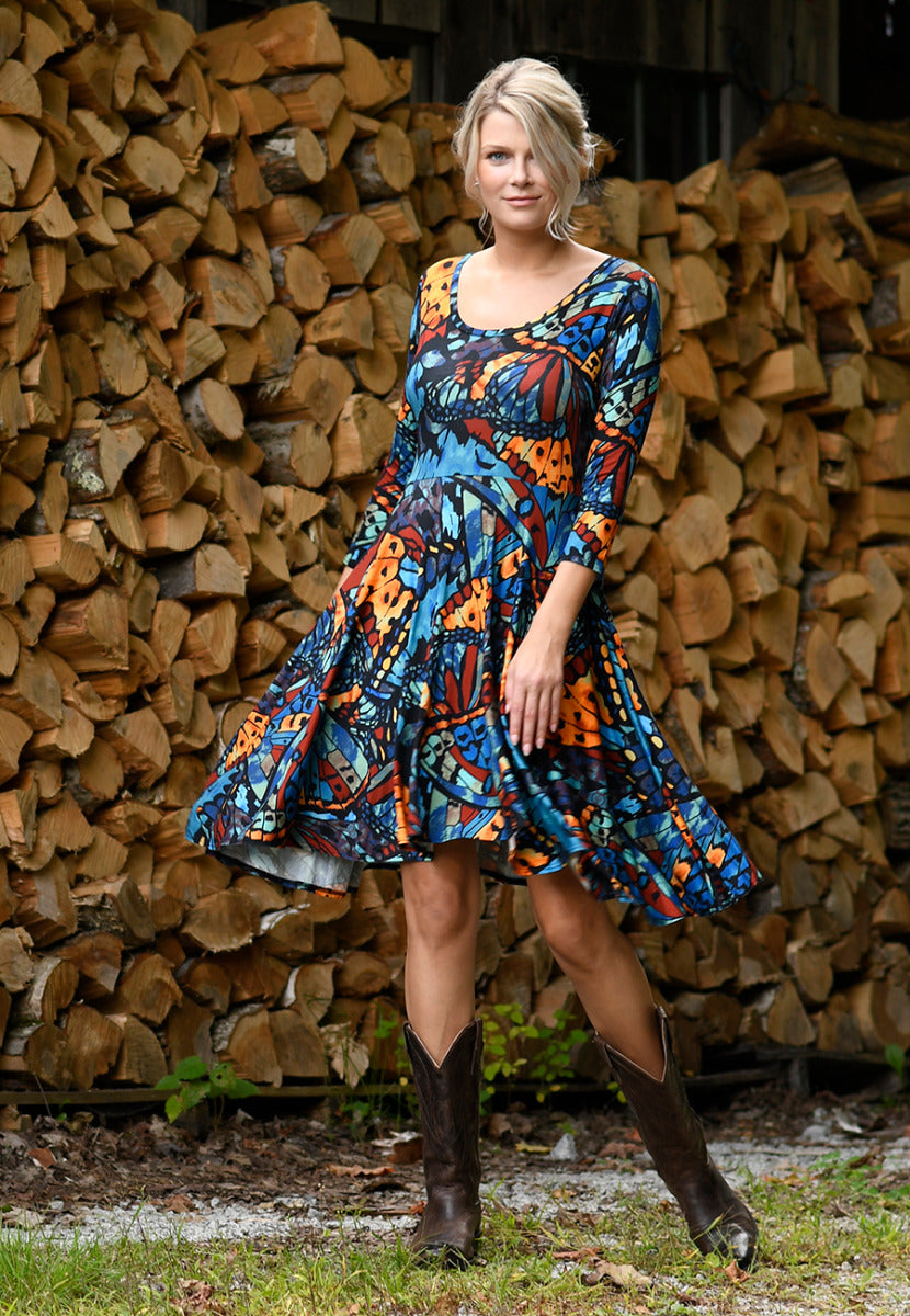 Andrea Dress 3/4 Sleeve SALE!