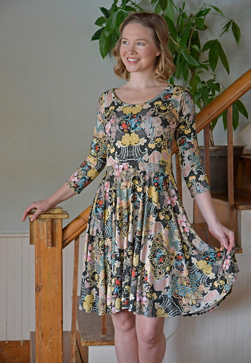 Andrea Dress 3/4 Sleeve SALE!