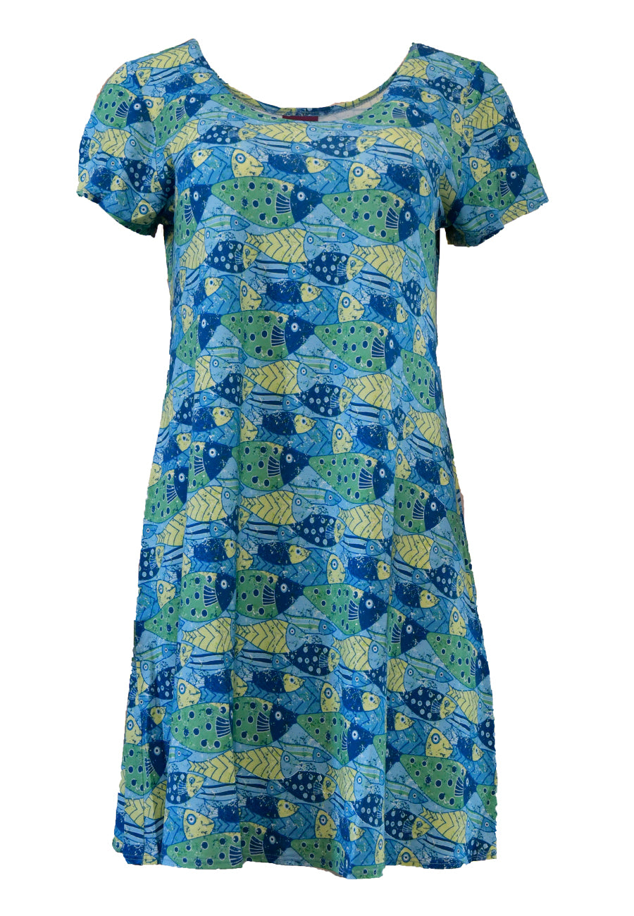 Lucy Dress Cap Sleeve