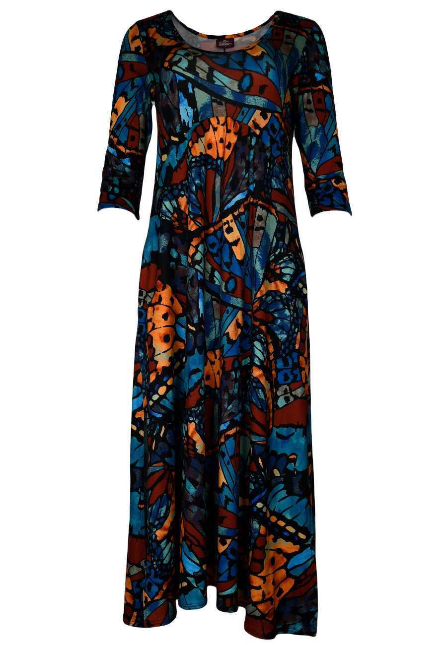 Metta Dress 3/4 Sleeve Print SALE!