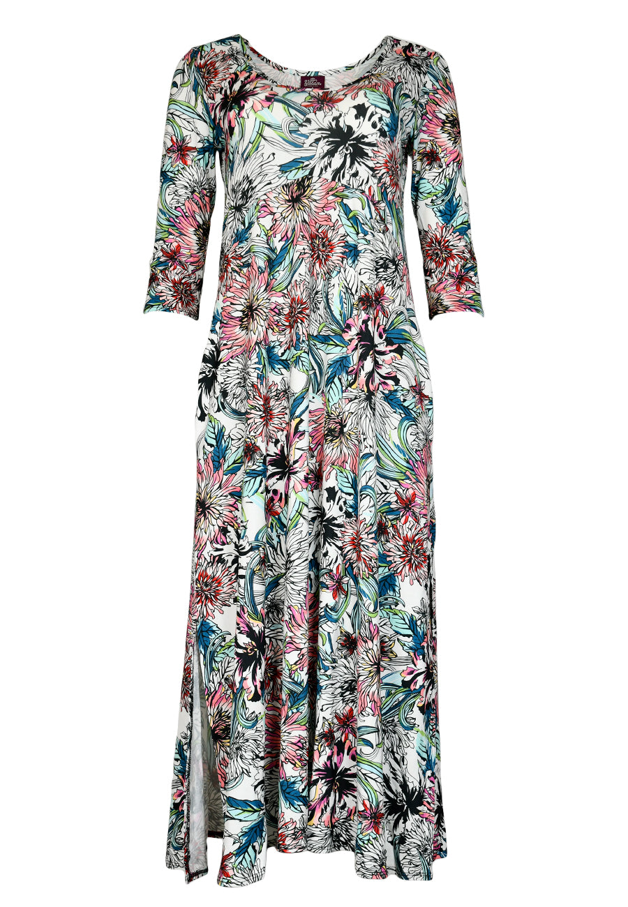 Metta Dress 3/4 Sleeve Print SALE!