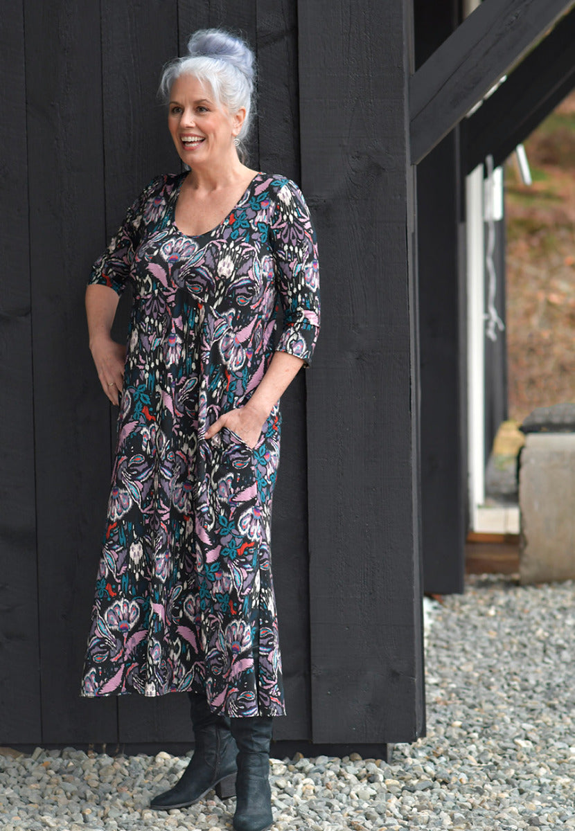 Metta Dress 3/4 Sleeve Print SALE!