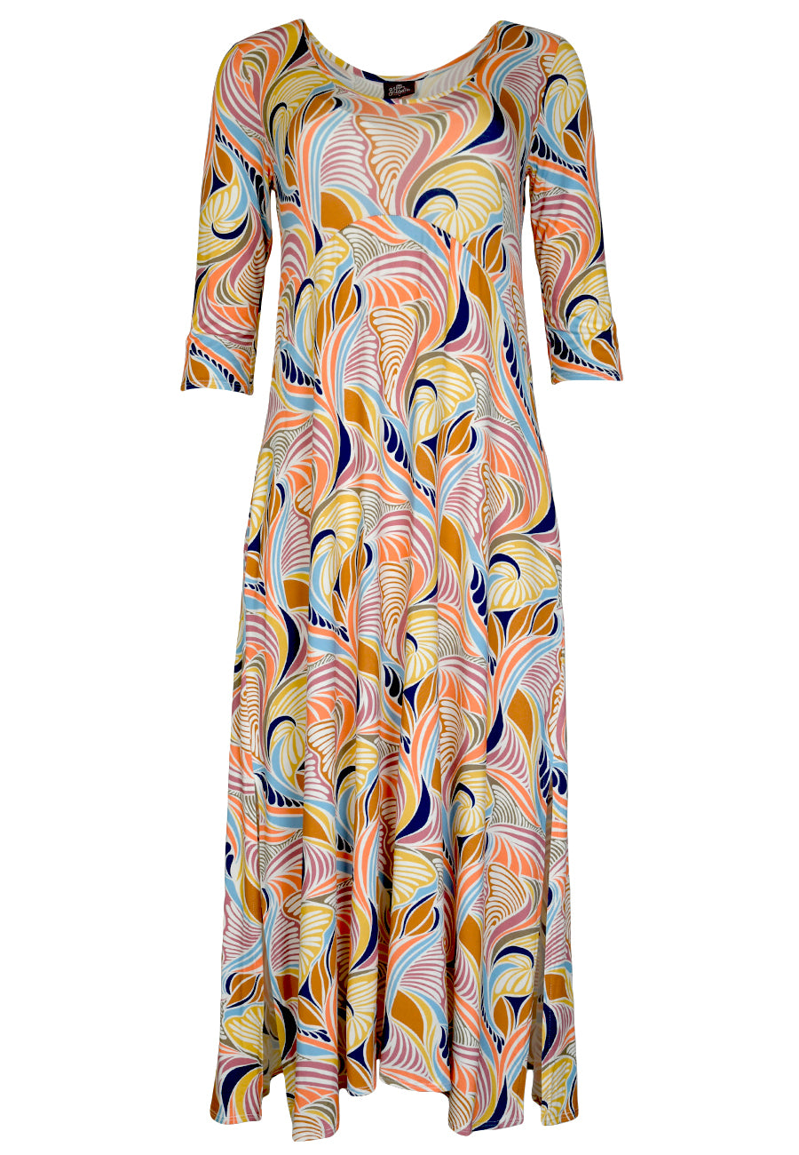 Metta Dress 3/4 Sleeve Print SALE!