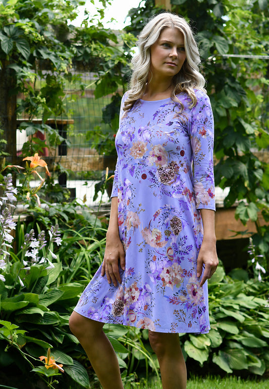 Lexi Dress 3/4 Sleeve