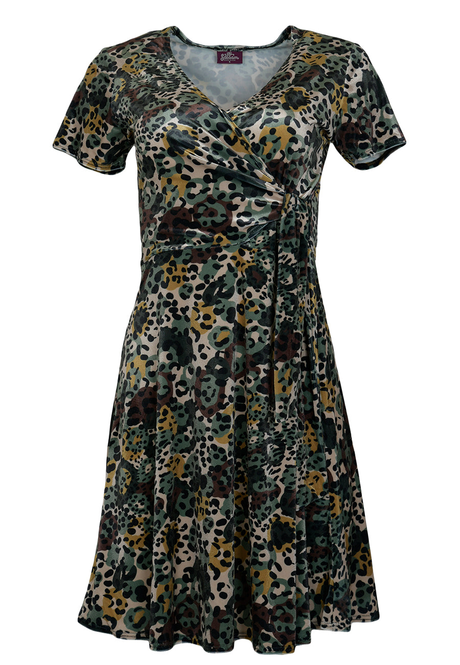 Tayler Dress Cap Sleeve Velvet SALE