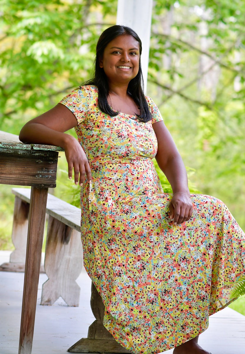 Brigitte Dress Cap Sleeve SALE!