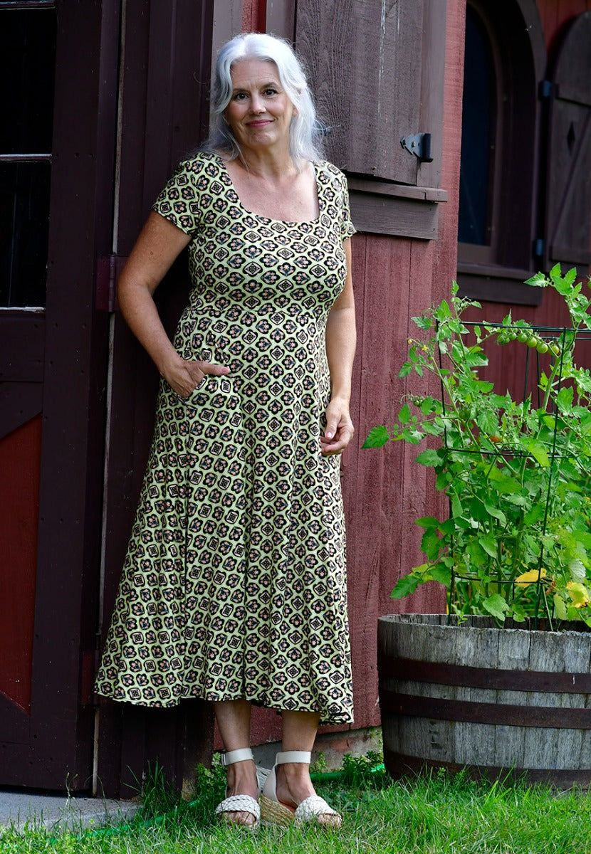 Brigitte Dress Cap Sleeve SALE!