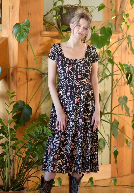 Brigitte Dress Cap Sleeve SALE!