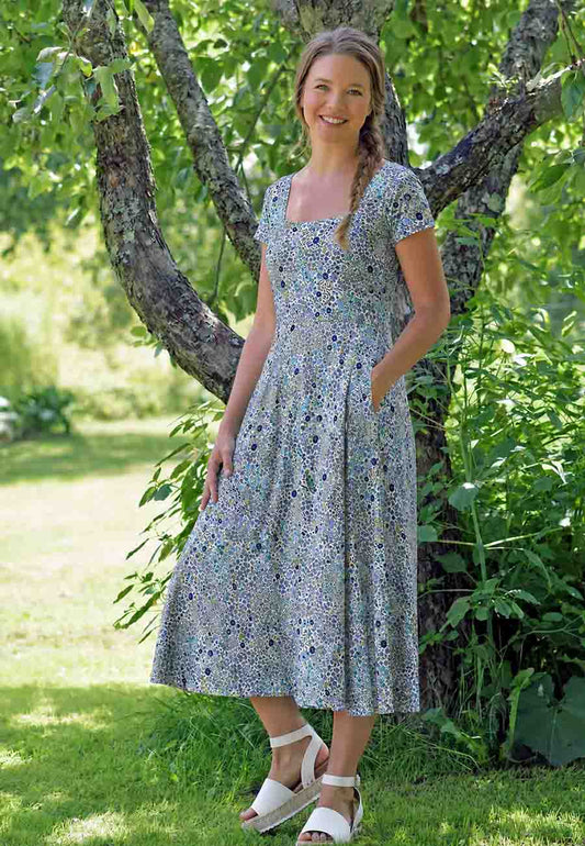 Brigitte Dress Cap Sleeve