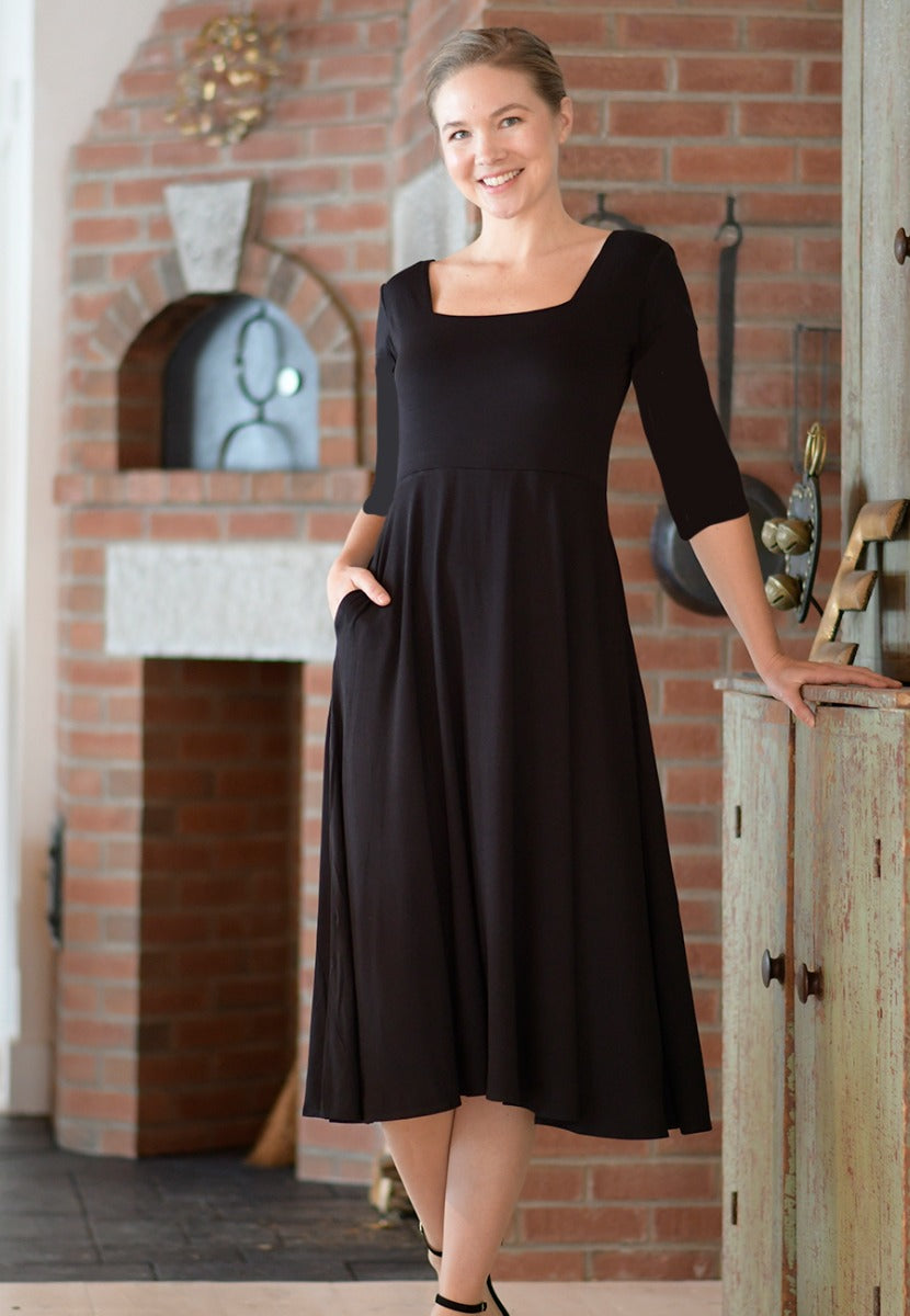 Brigitte Dress 3/4 Sleeve