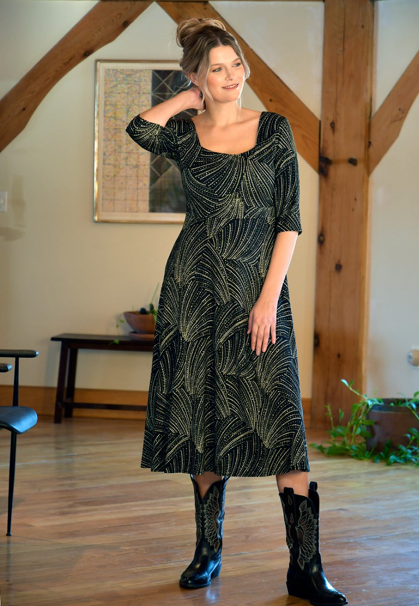 Brigitte Dress 3/4 Sleeve