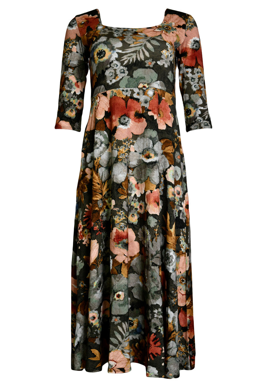 Brigitte Dress 3/4 Sleeve