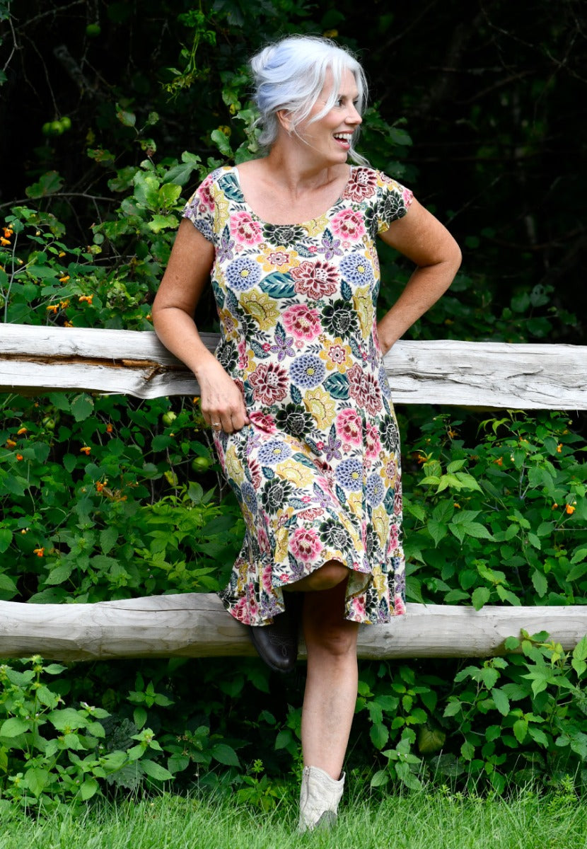 Trisha Dress Cap Sleeve SALE