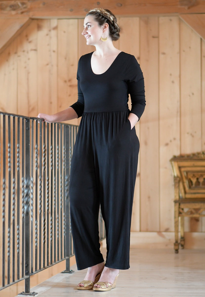 Whitney Jumpsuit 3/4 Sleeve SALE!