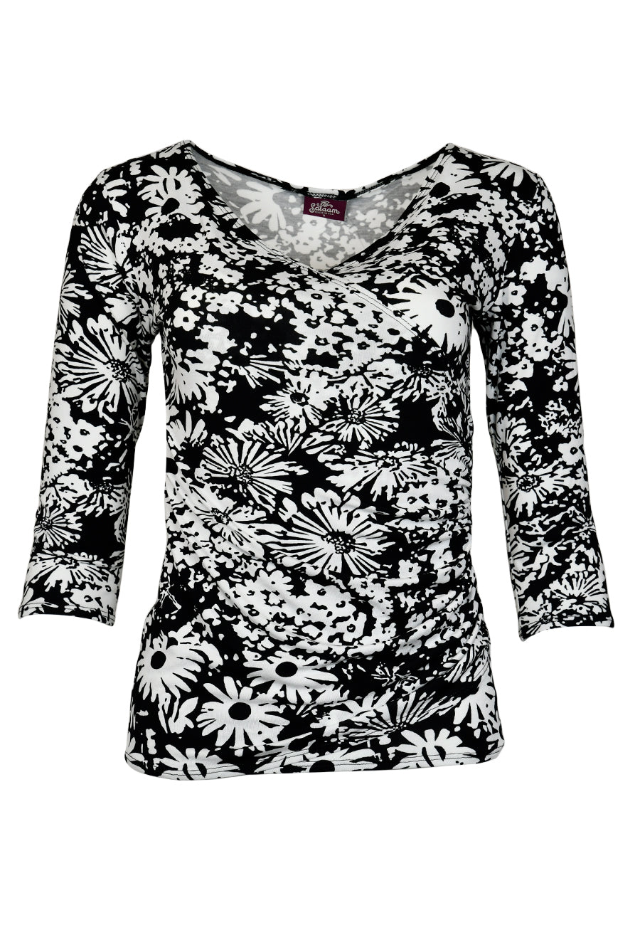 Wrap Top 3/4 Sleeve SALE!
