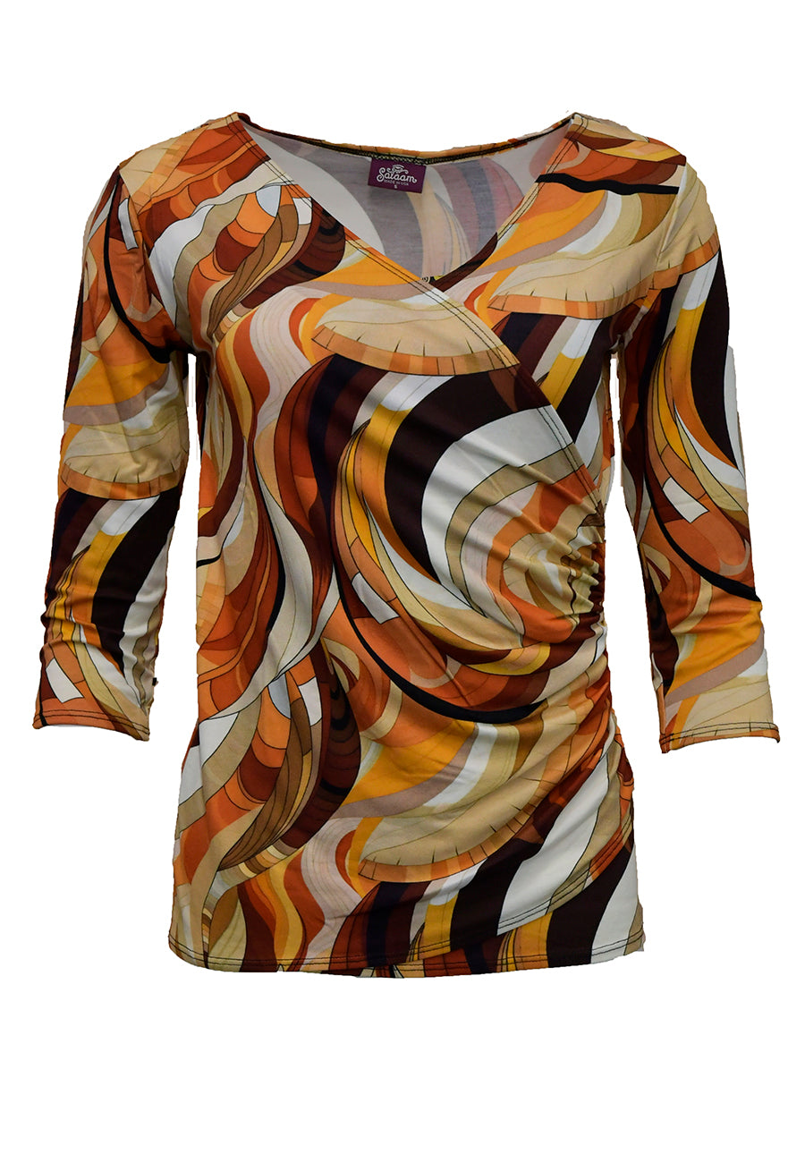 Wrap Top 3/4 Sleeve SALE!