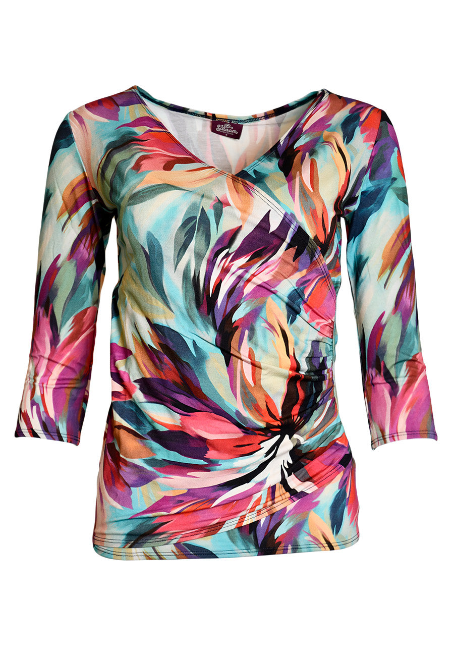 Wrap Top 3/4 Sleeve SALE!