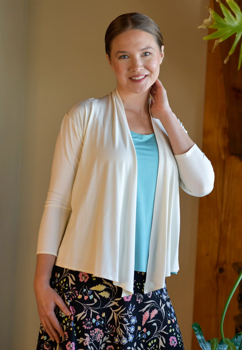 Wrap Jacket 3/4 Sleeve