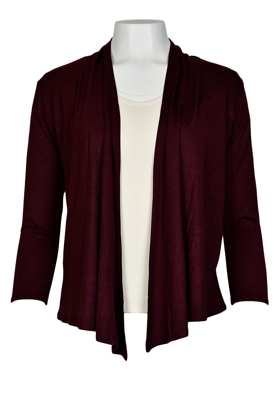 Wrap Jacket 3/4 Sleeve