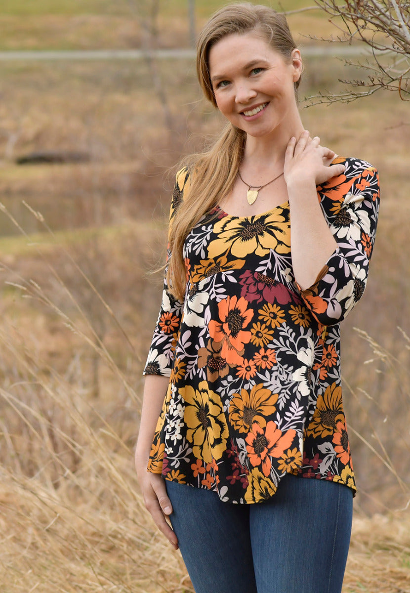 Suzie Top 3/4 Sleeve SALE!