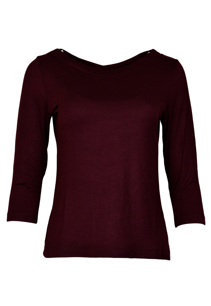 Sheila Top 3/4 Sleeve