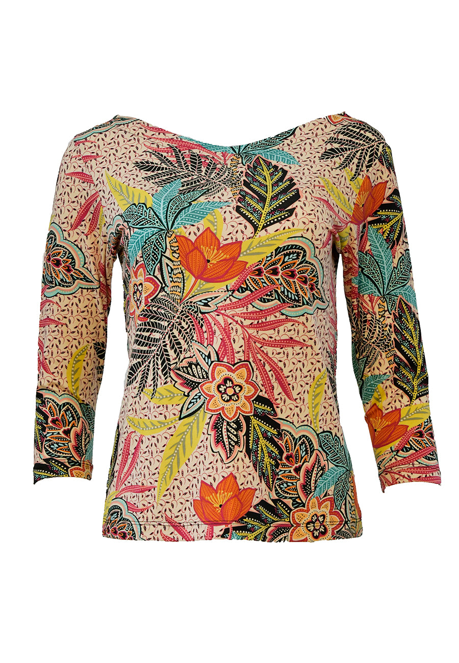 Sheila Top 3/4 Sleeve