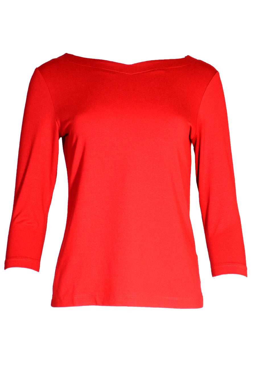 Sheila Top 3/4 Sleeve