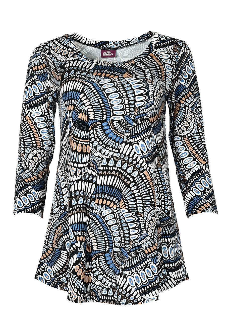 Maddy Top 3/4 Sleeve SALE!-mostly small size