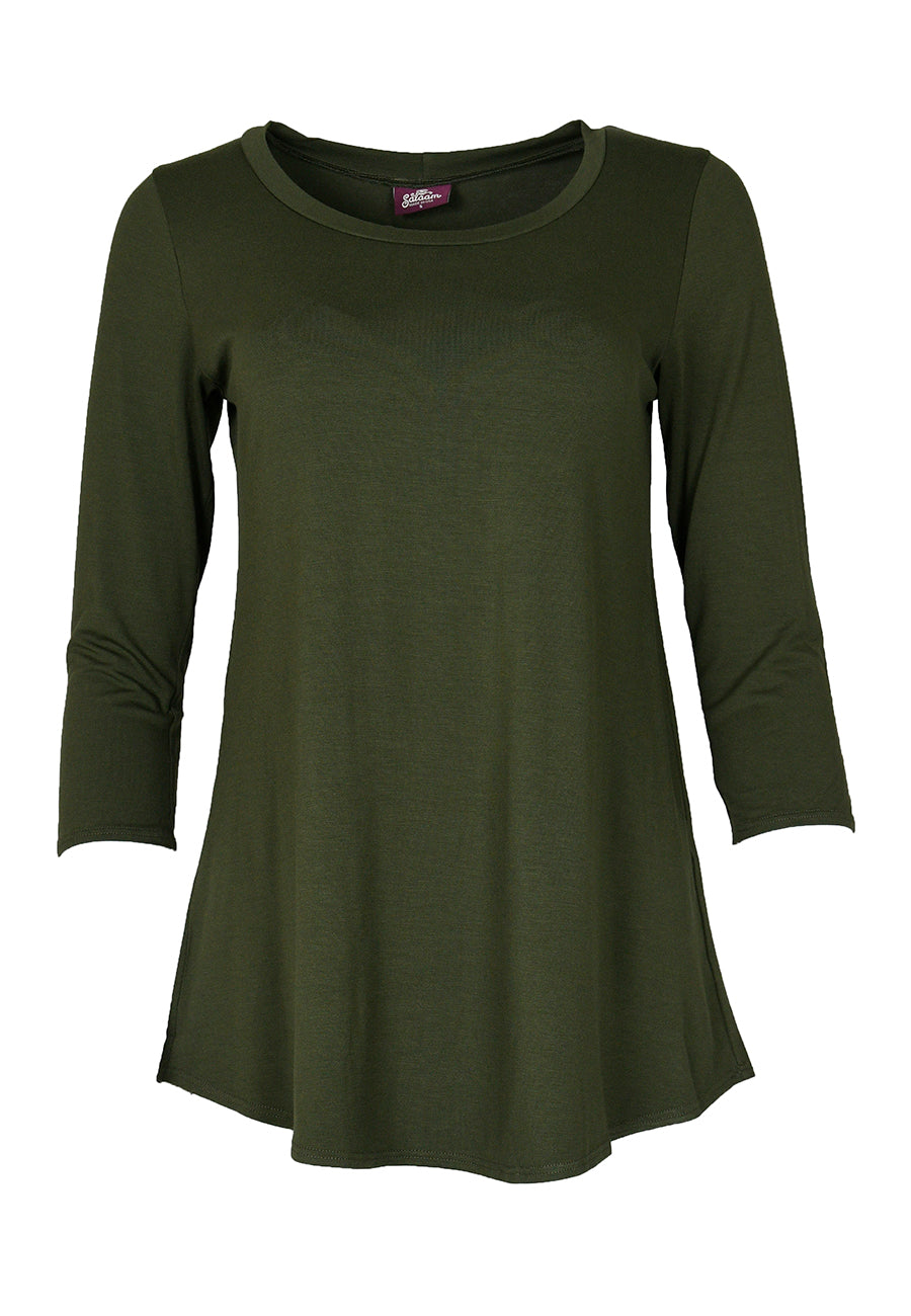 Maddy Top 3/4 Sleeve SALE!-mostly small size