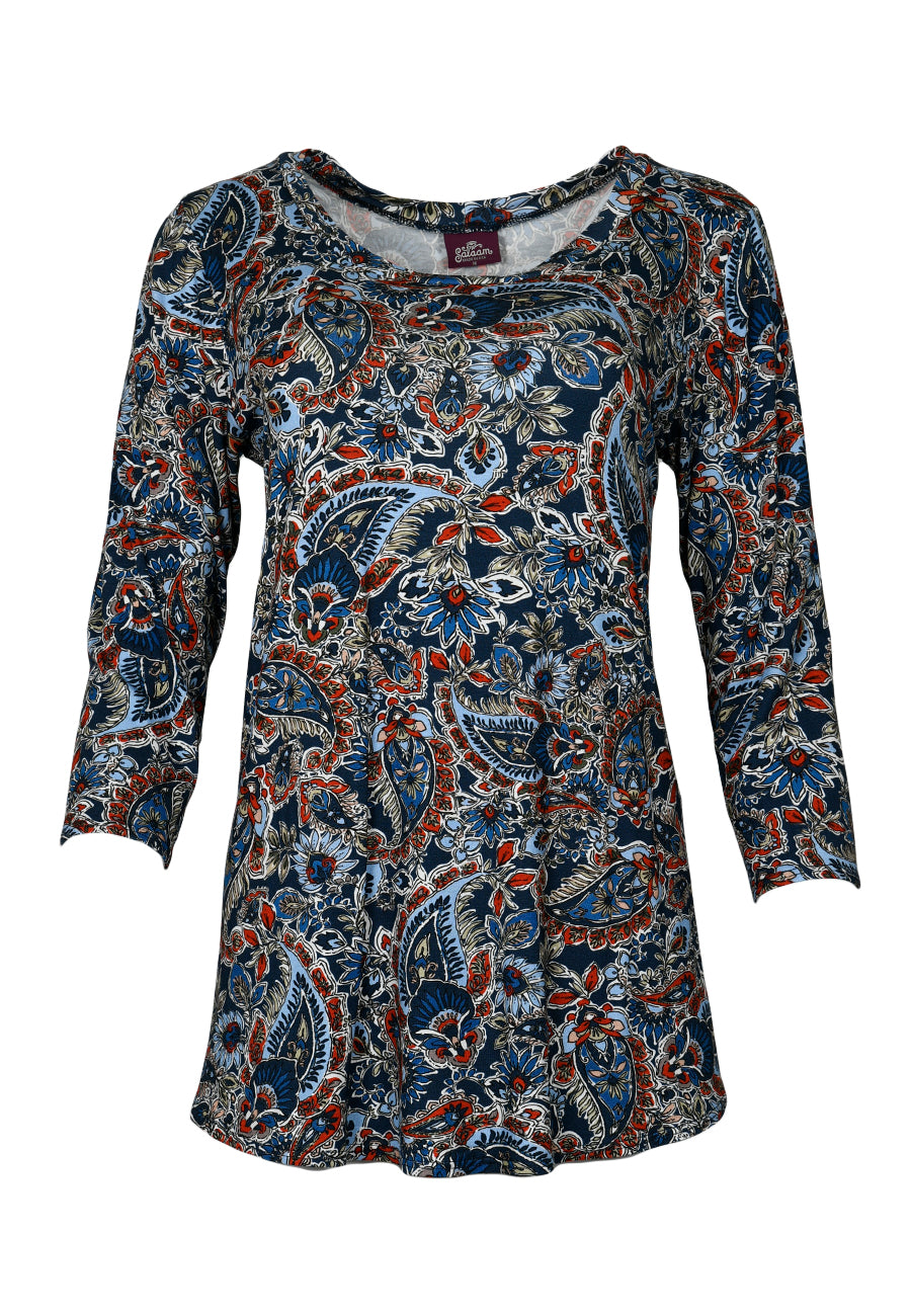 Maddy Top 3/4 Sleeve SALE!-mostly small size