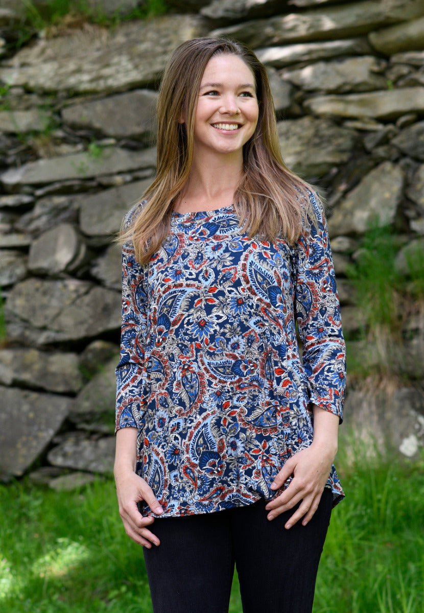 Maddy Top 3/4 Sleeve SALE!-mostly small size
