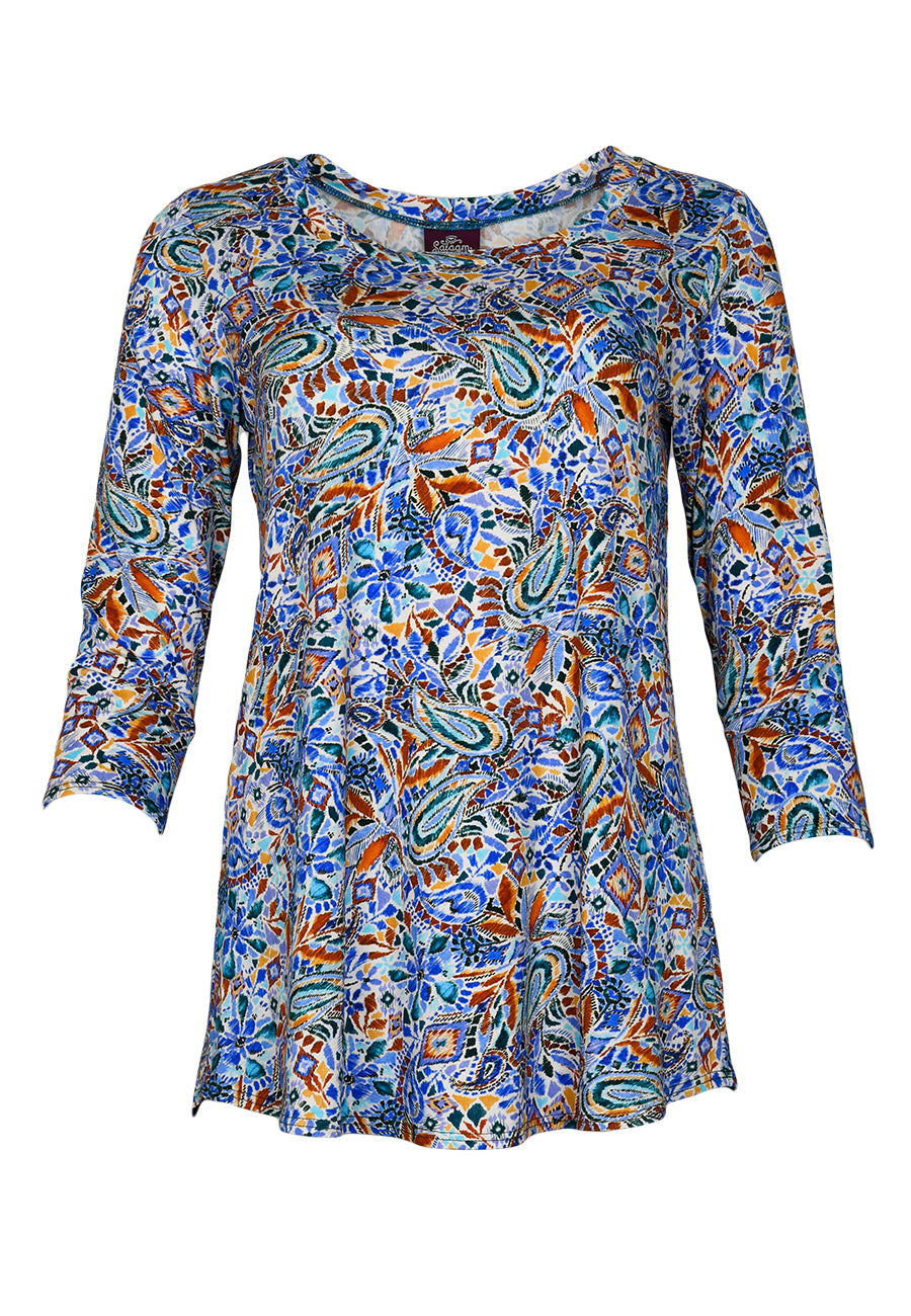 Maddy Top 3/4 Sleeve SALE!-mostly small size