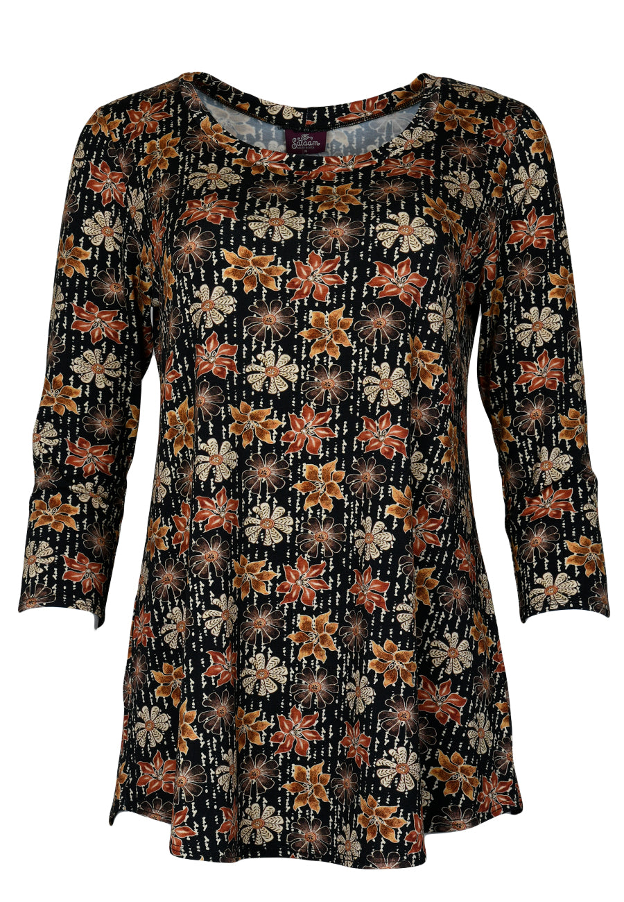 Maddy Top 3/4 Sleeve SALE!-mostly small size