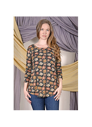 Maddy Top 3/4 Sleeve SALE!-mostly small size