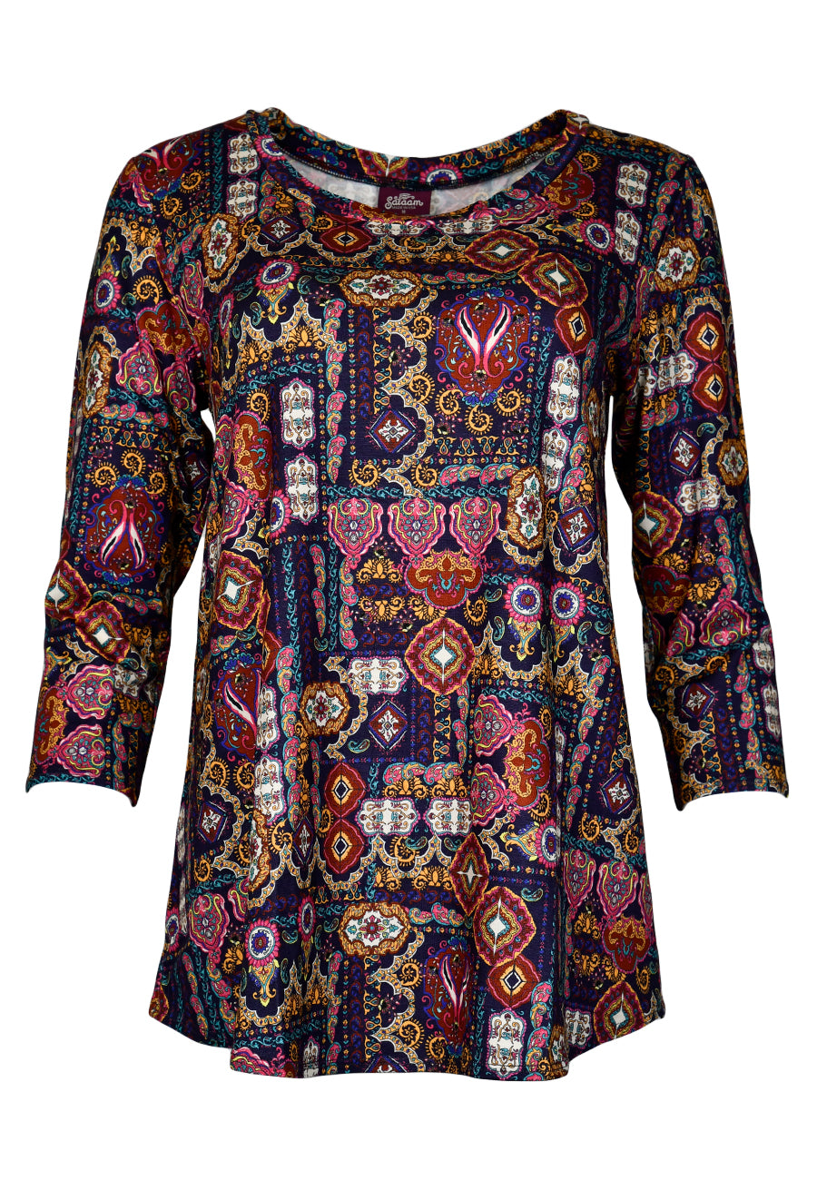 Maddy Top 3/4 Sleeve SALE!-mostly small size