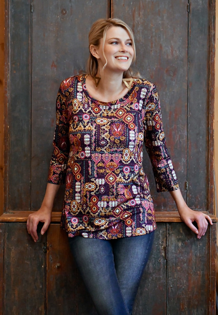 Maddy Top 3/4 Sleeve SALE!-mostly small size