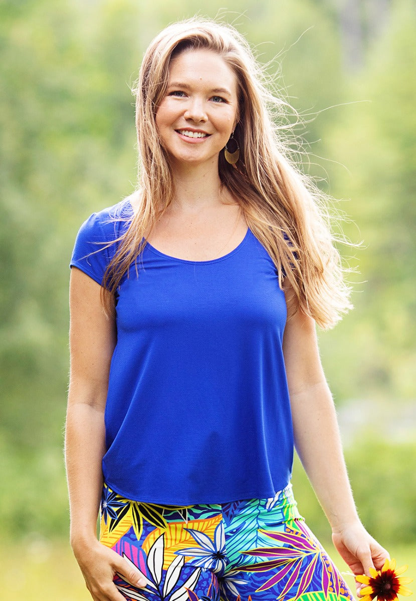 Cora Tee Cap Sleeve