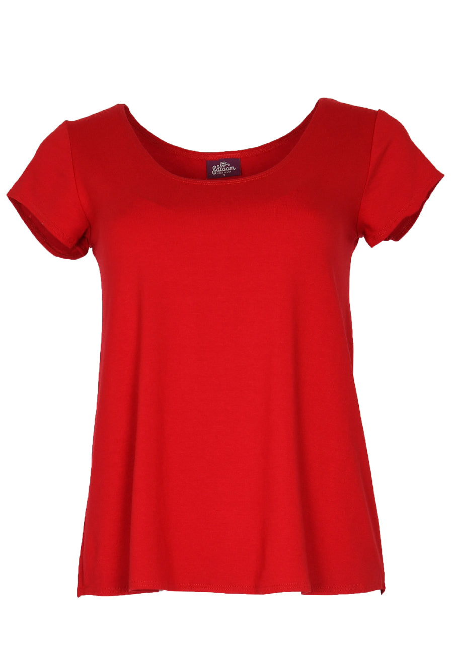 Cora Tee Cap Sleeve