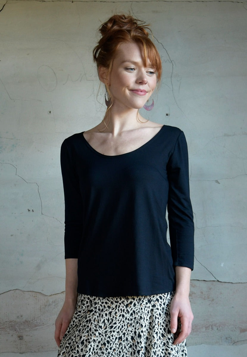 Cora Top 3/4 Sleeve